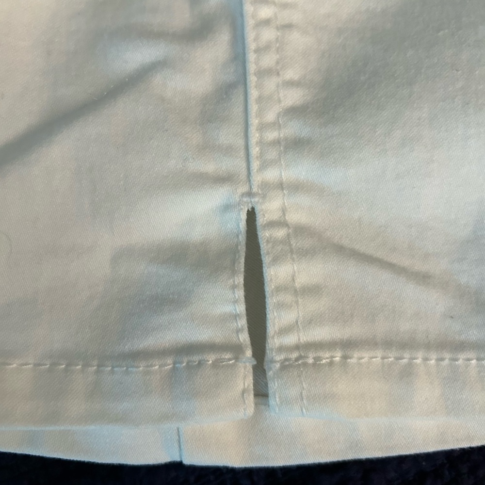Christopher & Banks White Cropped Pants - Picture 3 of 5